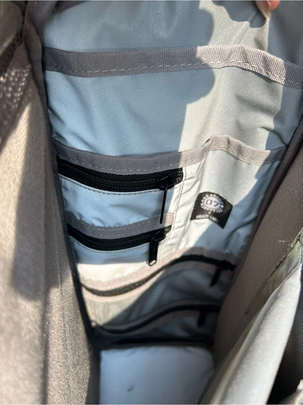 Private Label Dreamore Shoe Travel Camouflage Men’s Backpack Gray Camo